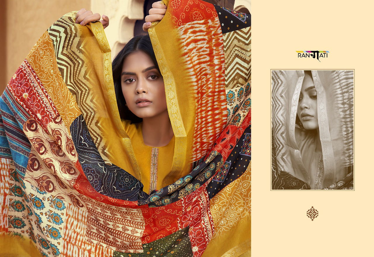 Rangati Shezan Fancy Wear Printed Designer Latest Salwar Suit Collection